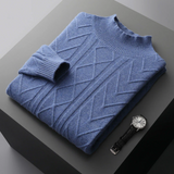 Camisola de caxemira com padrão Mizar