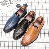 Mocassins elegantes em tecido