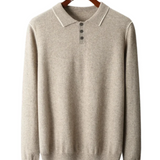 Polo de caxemira Saint-Tropez