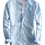 Camisa de linho premium