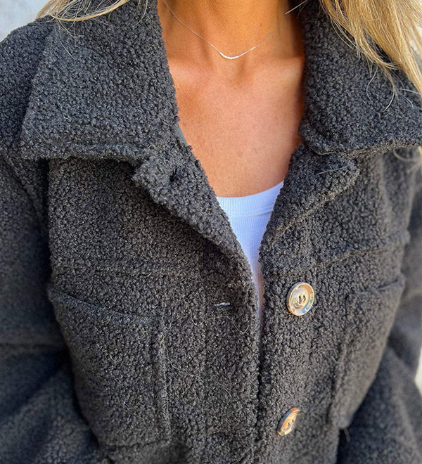 Eva Cozy Teddy Jacket