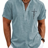 Moda Lusitana - Camisa Elegante com Colarinho Moderno