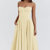 Kiki | Vestido midi retrô