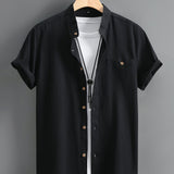 Camisa casual de manga curta