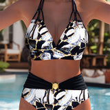 Moda Lusitana - Biquíni Estampado Contemporâneo