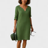 Vestido Elegância sem esforço