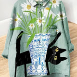 Erna | Blusas florais clássicas