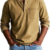 Lenoir™ | Camisa vintage de manga comprida