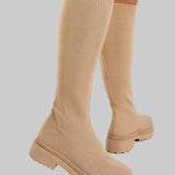 Moda Lusitana - Botas Tricot Confortaveis