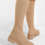 Moda Lusitana - Botas Tricot Confortaveis