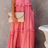 Lucia | Vestido comprido sem mangas