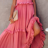 Lucia | Vestido comprido sem mangas