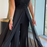 Louna™ | Macacão elegante sem mangas
