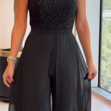 Louna™ | Macacão elegante sem mangas