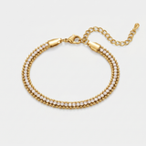 Pulseira Brilho de Cristal