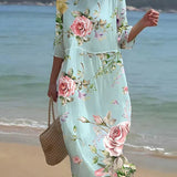 Martha | Vestido Floral Elegante