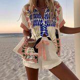 Moda Lusitana - Conjunto de Camisa e Shorts
