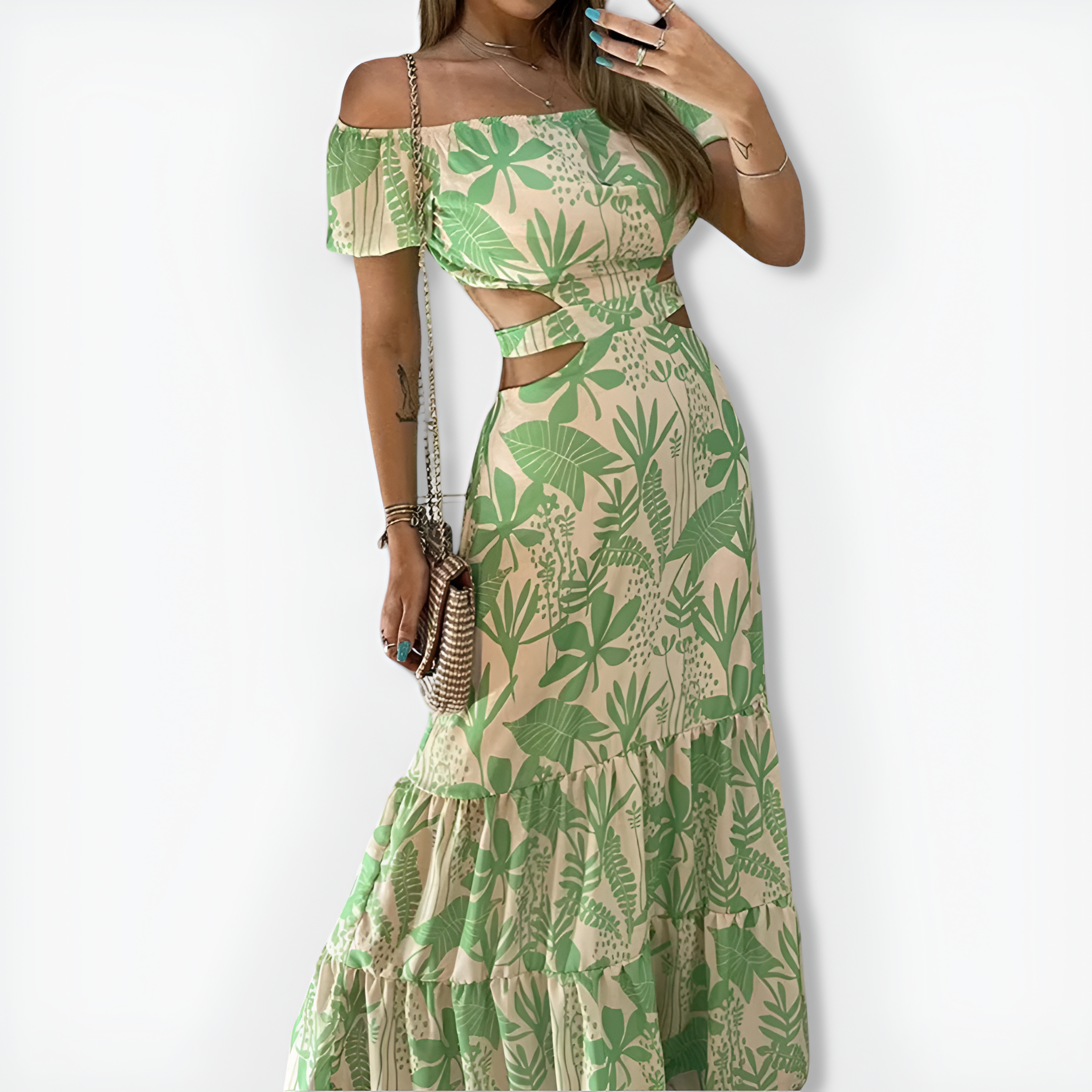 Stella™ | Vestido longo feito à mão