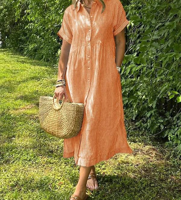 Angela | Vestido longo de Verão
