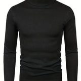 Camisola de gola alta elegante