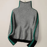 Elin High-Neck Sweater