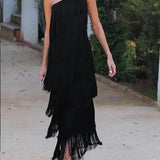 Valeria™ | Vestido Boho com Franjas