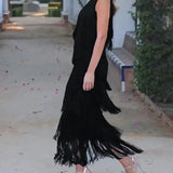 Valeria™ | Vestido Boho com Franjas