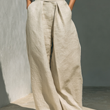 Moda Lusitana - Conjunto Minimalista de Algodão e Linho