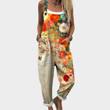 Moda Lusitana - Macacão Confortável Estampado