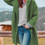 Amélia : Casaco de inverno comprido e elegante