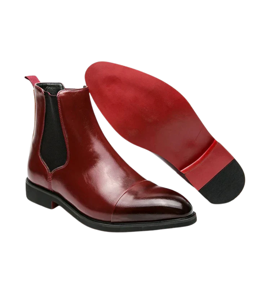 Botas Chelsea em pele Premium