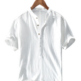 Camisa de linho de Singapura