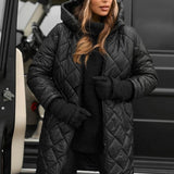 Vera Quilted Hooded Coat