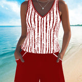 Moda Lusitana - Conjunto de Tankini com Estilo Casual