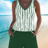 Moda Lusitana - Conjunto de Tankini com Estilo Casual