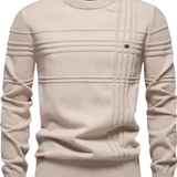 Camisola para homem com design axadrezado