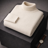 Soft High-Neck Sweater