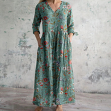 Aisling™ - Vestido de verão elegante em alta qualidade com padrão floral