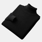 Camisola de gola alta em caxemira Mars