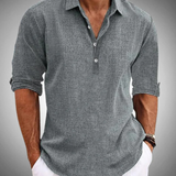 Camisa clássica de algodão Sabbio