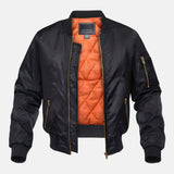 Casaco bomber acolchoado elegante