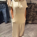 Saskia™ | Vestido casual com capuz