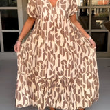 Felicia™ | Vestido arejado com decote em V
