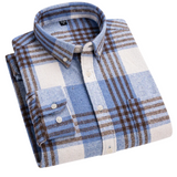 Givalli - Camisa xadrez de algodão