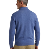 Elegante camisola polo em caxemira