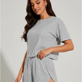 Tranquil Striped Pajama Set