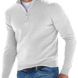 Camisola com fecho de correr elegante