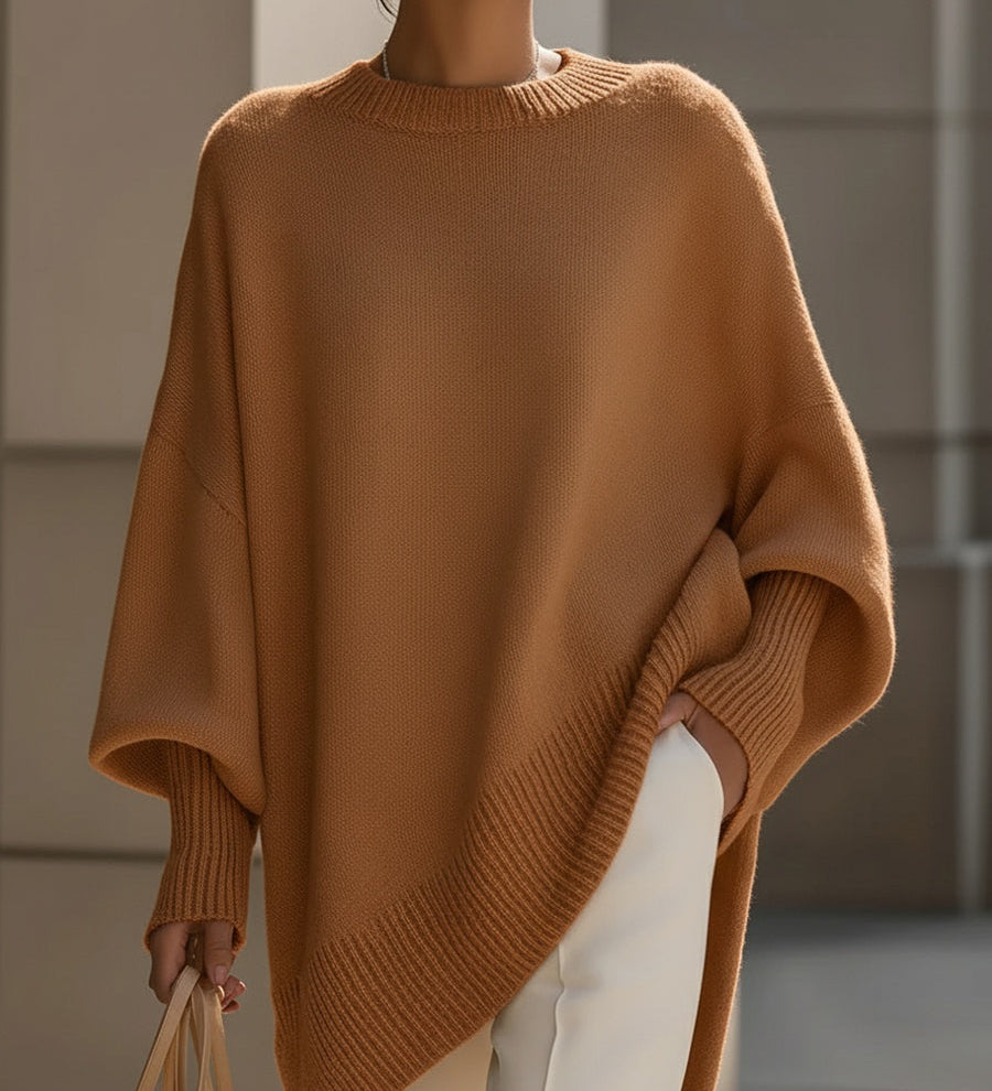 Anneta | Suéter poncho oversized