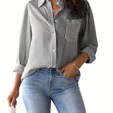 Svala Striped Summer Blouse