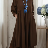 Melvaria | Vestido Midi Relaxado